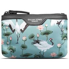 Gillian Jones Toiletry Bags & Cosmetic Bags Gillian Jones Makeup purse in Crane Dance Print