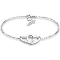 Elli Armband Herz Symbol Klassisch 925 Sterling Silber Silber