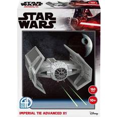 Family Puzzle 4D Jigsaw Puzzles Revell Star Wars Imperial TIE Advanced X1