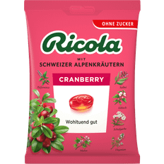 Sugar Free Pastilles Ricola ohne Zucker Cranberry Bonbons