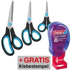 Blue Scissors Westcott Soft Grip Scissors Set of 3 N-9002700