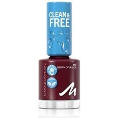Manhattan Make-up Nails Clean & Free Nail Lacquer 157 Berry Opulence