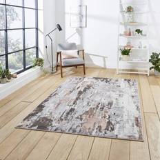 Think Rugs Apollo GR580 Gold, Grey, Green, Pink, Silver 120x170cm