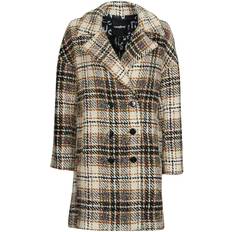 Multicoloured - Women Coats Desigual Duke Coat Brown