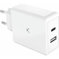 Ksix 45w Usb-c And Usb-c Wall Charger