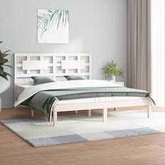 vidaXL Bed Frame White