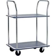 Barton Silver 2 Trolley Table