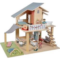 Eichhorn Dolls & Doll Houses Eichhorn Puppenhaus mit Möbeln