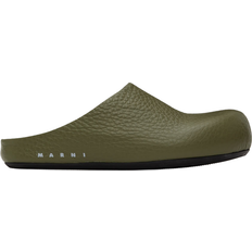 Green Loafers Marni Sabot
