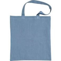 Creativ Company Tote bag, size 38x42 cm, 185 g, pigeon blue, 1 pack