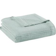 Beautyrest Waffle Weave Twin Aqua Blankets Blue (228.6x228.6cm)