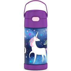 Thermos Non-Licensed Water Bottle Space Unicorn 12 oz 1.0 ea