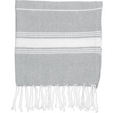 Nicola Spring Cotton Pool Hammam Bath Towel Grey