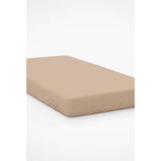 Belledorm Care 200 Thread Count Bed Sheet Brown, White