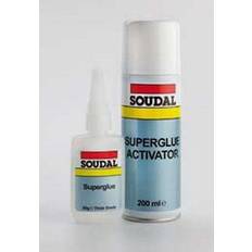 Soudal High Viscosity Cyano Acrylate Mitre Kit with Activator