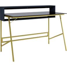 Gold Writing Desks Alphason Office Study Computer Writing Desk