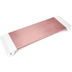 Aquarius Aluminium Space-saving Desktop Organiser Rose Gold