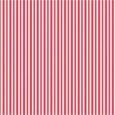 Creativ Company Gift wrap, Stripes, W: 50 cm, 80 g, red/white, 5 m/ 1 roll