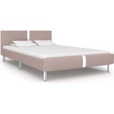 vidaXL Bed Frame Cappuccino