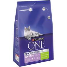 Purina one cat food 3kg Purina ONE Sensitive Turkey & Rice Dry Cat Food 3kg