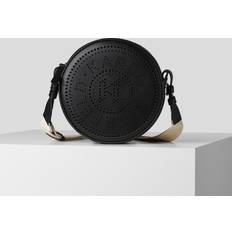 Karl Lagerfeld Bags Karl Lagerfeld K/Circle Round Perforated Logo Black Cross-Body Bag Acc