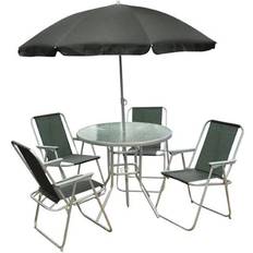 Kingfisher 4 Person Textoline Garden Patio Dining Set