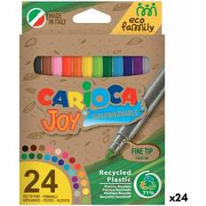 CARIOCA Tuschpennor Joy Eco Family Multicolour 24 Delar (24 antal)