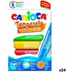 CARIOCA Tempera Temperello 6 Dele (24 enheder)