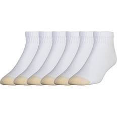 Goldtoe Men's 6-pk. Cushioned 1/4-Crew Socks, 6-12, Black