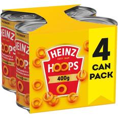 Canned Food Heinz Spaghetti Hoops in Tomato Sauce 400g 4pack