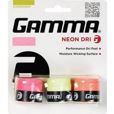 Gamma Neon Dri Overgrip 3x Assorted