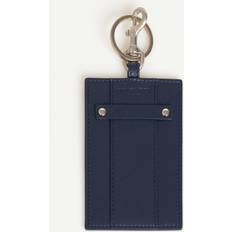 Trussardi Blue Leather Keychain