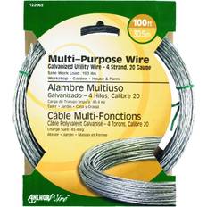 Hillman 100 ft. Galvanized Steel 20 Ga. Wire