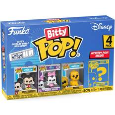 Funko Bitty Pop! Disney: Mickey Mouse, Minnie Mouse & Pluto 4-Pack