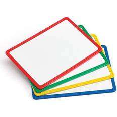 Learning Advantage Learning Advantage Plastic Framed Metal Whiteboards, Set of 4 (CTU90564) Quill