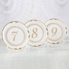 Kate Aspen Tea Time Vintage Plate Table (7-12)