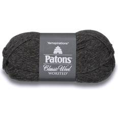 Patons Classic Wool Yarn, Dark Grey Mix (244077-225)