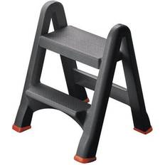 VFM Seating Stools VFM Folding Step Black Seating Stool