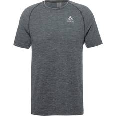 Odlo Men - Sportswear Garment Underwear Odlo Crew Neck Essential Seamless Laufshirt Men Grey