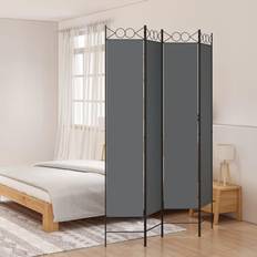 vidaXL 4-Panel Room Divider