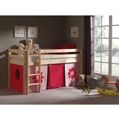 Pink Loft Beds Vipack Spielbett Pino "Pink Flower", Ausf.