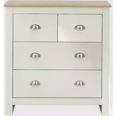 GFW Lancaster Cream Chest of Drawer 79x81cm