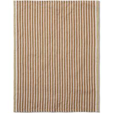 Ferm Living Hale Kitchen Towel Brown, Gold, Silver (70x50cm)