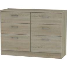 B&Q Devon 6 Midi Chest of Drawer