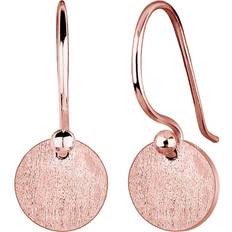 Elli Ohrringe Kreis Geo Rund Trend Minimal Matt 925 Silber Rosegold 1011436296