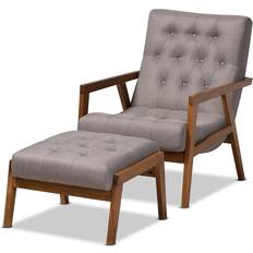 Baxton Studio Naeva Armchair