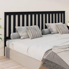 vidaXL Bed Black Headboard