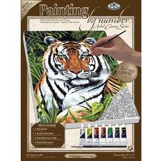 Royal Langnickel Paint By Number Kits Tiger In Hiding
