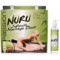 XR Brands Nuru Inflatable Sex Sheet With Nuru Massage Gel