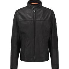 HUGO BOSS Joseph 1 Leather Jacket - Black